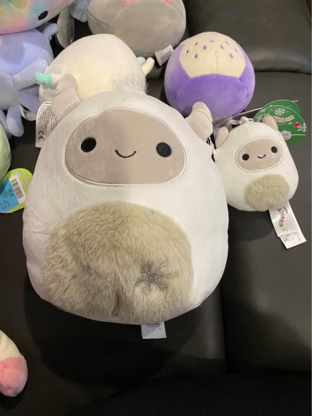 Squishmallows Amleth Mallows & Minis yetis set